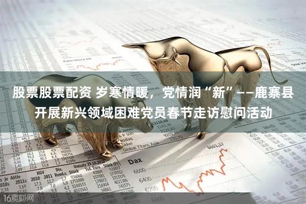 股票股票配资 岁寒情暖，党情润“新”——鹿寨县开展新兴领域困难党员春节走访慰问活动